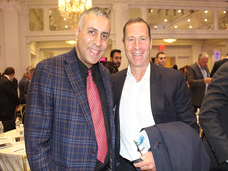 Dr Abbey with Richard Mack CEO & Co-Founder Mack Real Estate Group