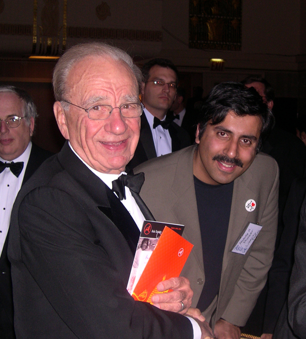 Dr.Abbey with Billionaire Rupert Murdoch Chairman Newscorp