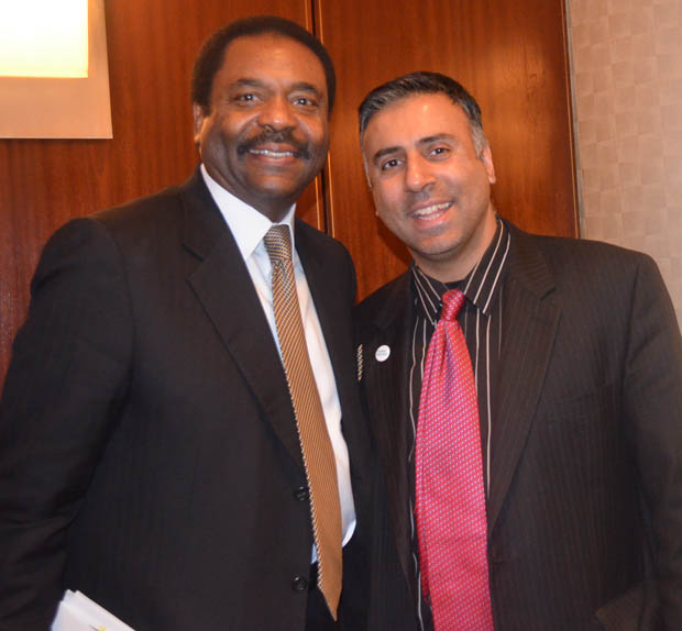 Dr.Abbey with David Steward, Chairman CEO of World Wide Technology