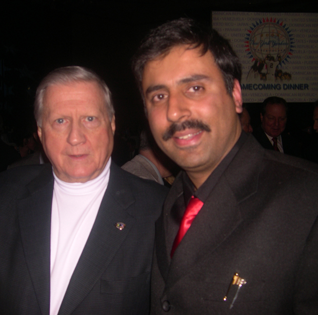 Dr.Abbey with George Steinbrenner  Owner of NY Yankees
