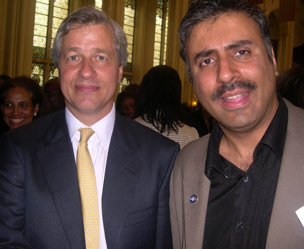 Dr.Abbey with   James Dimon Chairman of JPMorgan Chase