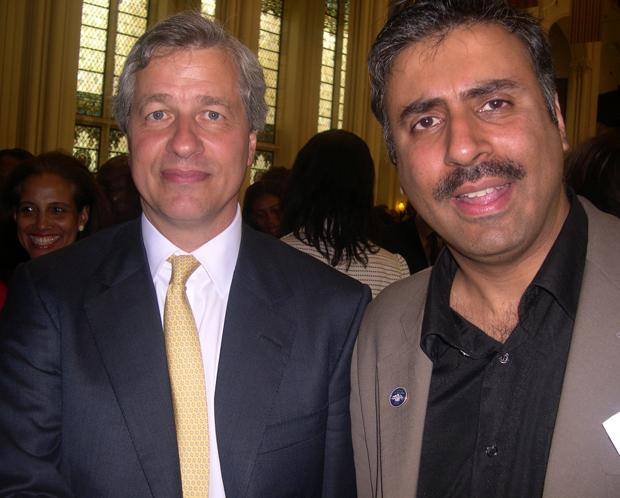 Dr.Abbey with James Dimon Chairman of JPMorgan Chase