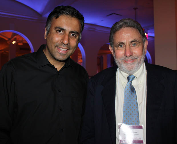 Dr.Abbey with Jeffrey Gural, the chairman of Newmark Grubb Knight Frank