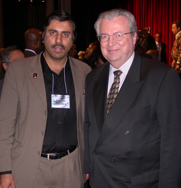 Dr.Abbey with John D Hofmeister,Former  CEO Shell Oil Co