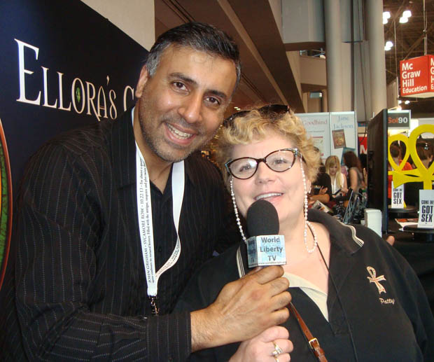 Dr.Abbey with Patricia Marks CEO of Ellora’s Cave Publishing