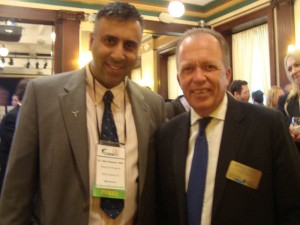 Dr.Abbey with Patrick Prevost,President /CEO Cabot Corp