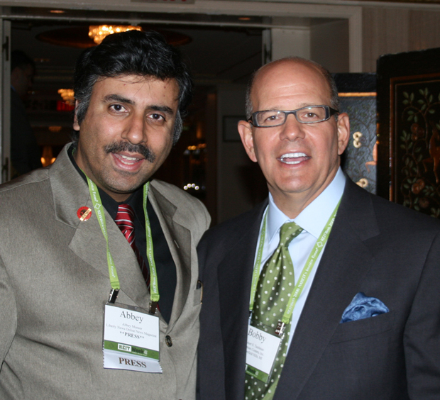 Dr.Abbey with Robert Taubman President Taubman Centers
