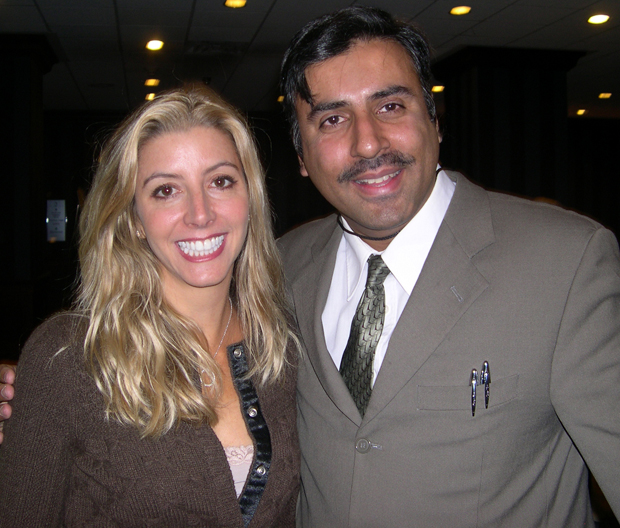 Dr.Abbey with Sara Blakely Spanx Founder and owner