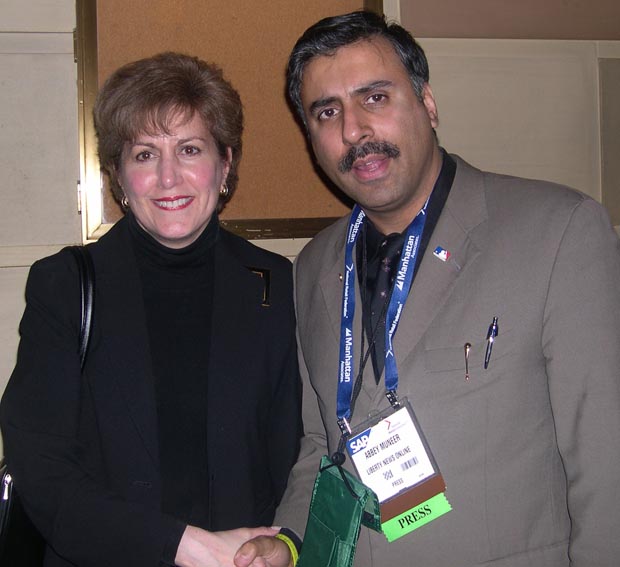 Dr.Abbey with Tracey Mullin, Former President,CEO of NRF