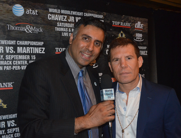 Dr Abbey Julio Cesar Chavez Boxing great from Mexico