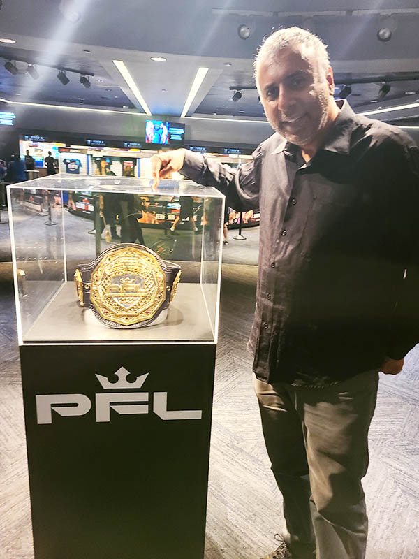 Dr Abbey at PFL BELT on Display at MSG