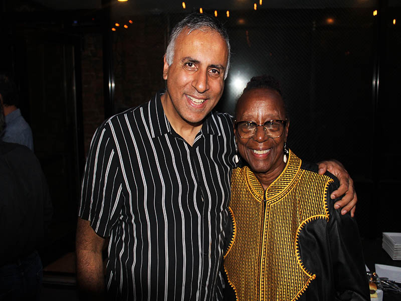 Dr Abbey with Bertha Lewis Founder Black Institute ,VIP Keynote Speaker