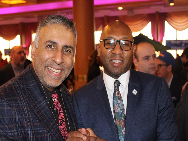 Dr Abbey with Donovan Richards Queens Borough President