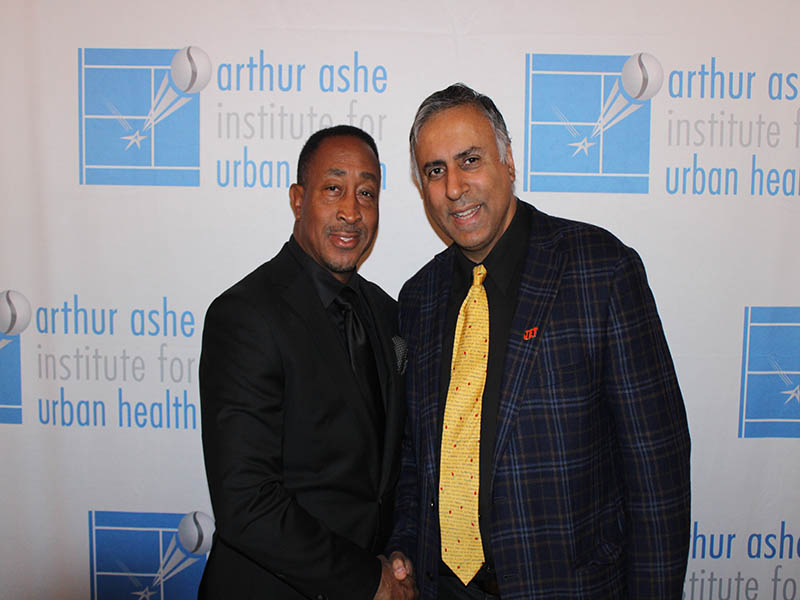 Dr Abbey with Hassan A Tetteh Founder & CEO HumanCare Technologies & Author