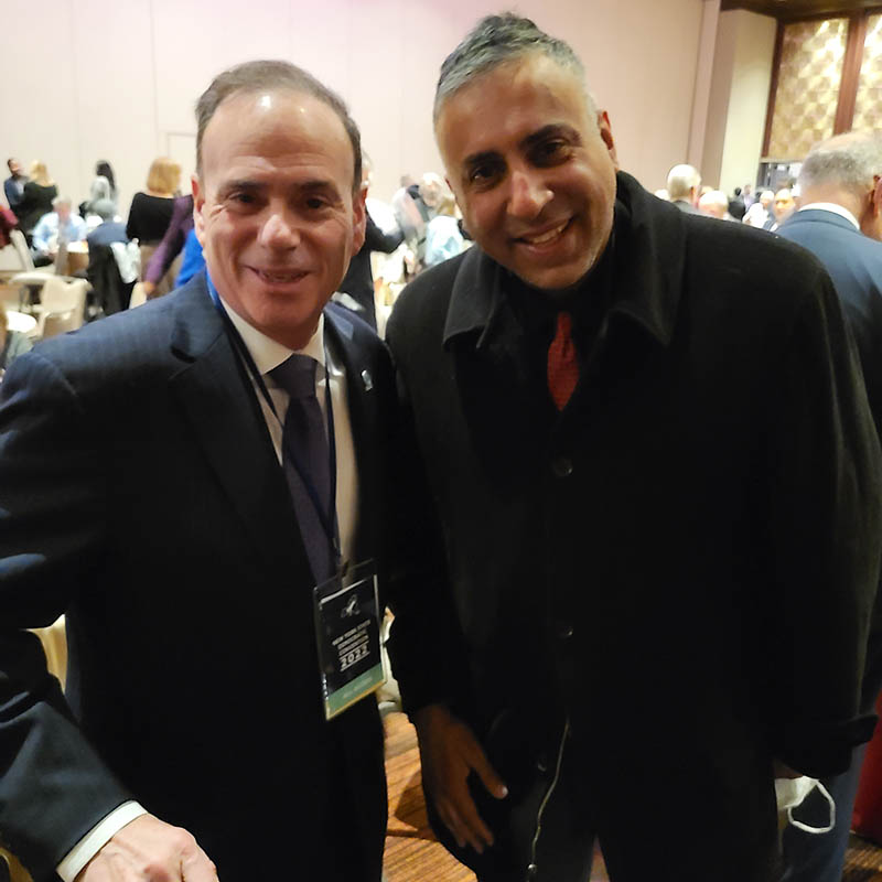 Dr Abbey with Jay Jacobs NY Democratic Party Chair