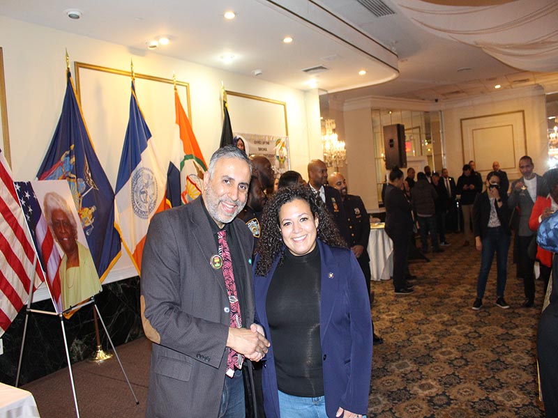 Dr Abbey with Nathalia Fernandez Assembly Member of 80th Dist In Bronx
