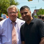 Dr Abbey with Tom Duane Senator