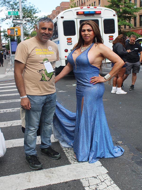 Dr Abbey with Transgender Latina