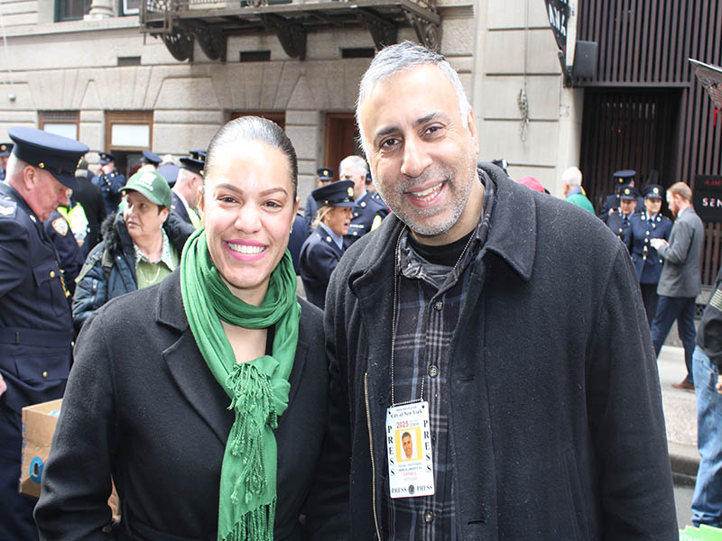 Dr Adal with Wendy Garcia Chief Diversity Officer NYPD