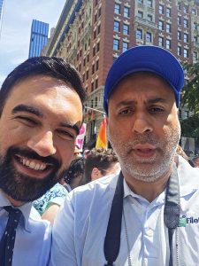 Dr Adal with Zohran Mamdani NYC Democratic Mayoral Candidate