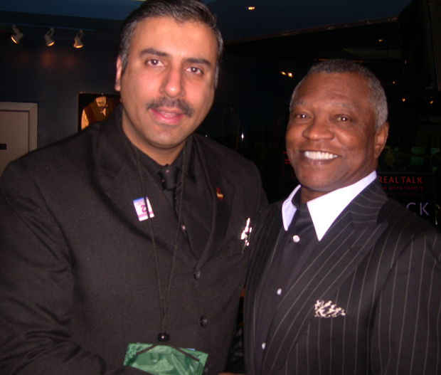 Dr. Abbey  with Butch Lewis,Boxing Promoter