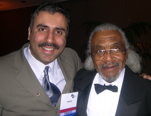 Dr. Abbey with Jefferson Evans 1st Pioneer Black Chef of USA