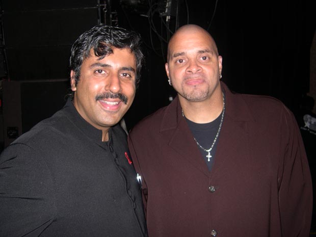 Dr. Abbey with SinBad Actor Comedian