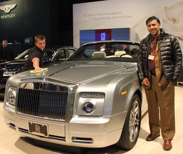 Dr.Abbey with 2012 Rolls-Royce Phantom Series II