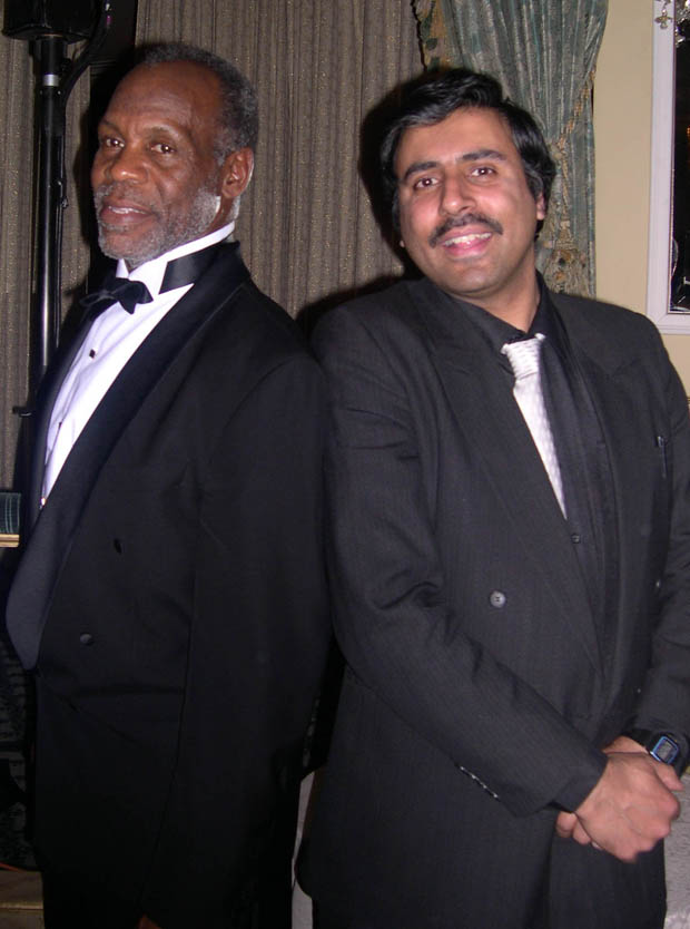 Dr.Abbey with Actor Danny Glover