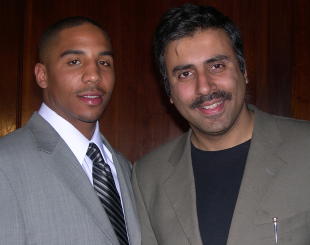 Dr.Abbey with Andre Ward World Boxing Champion