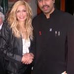 Dr.Abbey with Anna Vissi Famous Greek Singer