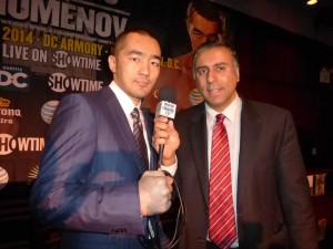 Dr.Abbey with Beibut Shumenov