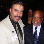 Dr.Abbey with Berry Gordy Founder Motown Records