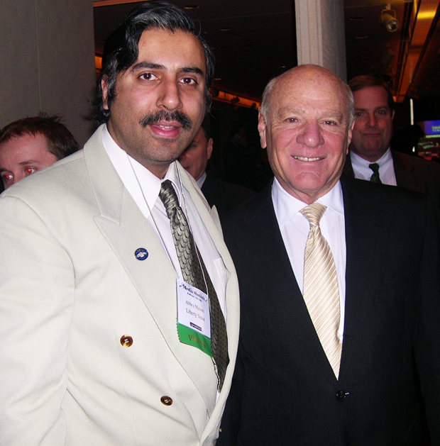 Dr.Abbey with Billionaire  Barry C.Diller Chairman and Senior Executive of IACInterActiveCorp