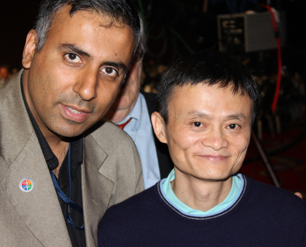 Dr.Abbey with Billionaire Jack Ma Chairman and CEO, Alibaba Group