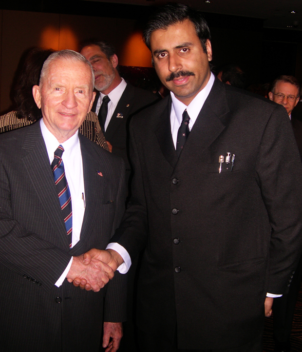 Dr.Abbey with Billionaire Ross Perot Founder of Electronic Data
