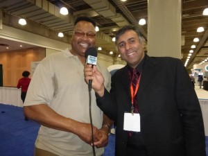 Dr.Abbey with Boxing Great Larry Holmes