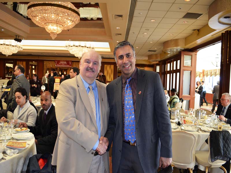 Dr.Abbey with Boxing Historian Charlie Norkus Jr