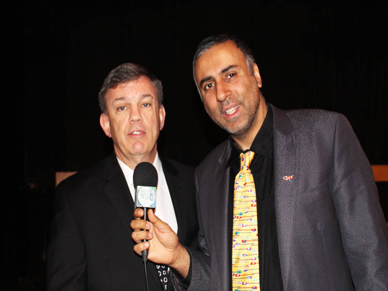 Dr.Abbey with Boxing Trainer Teddy Atlas