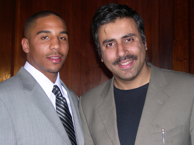 Dr.Abbey with Boxing great Andre Ward