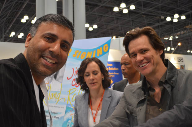 Dr.Abbey with Comedian Actor Jim Carey