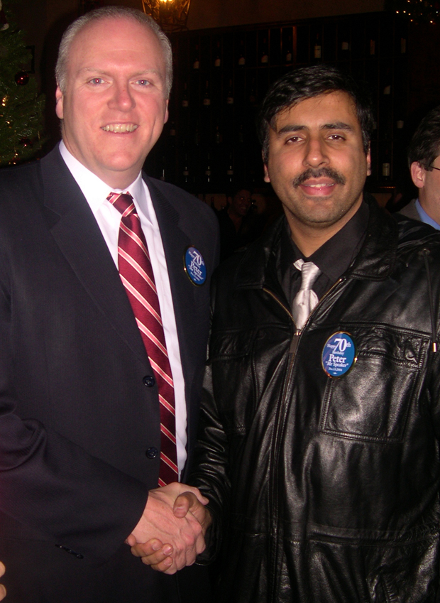 Dr.Abbey with Congress Member Joseph Crowley