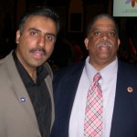 Dr.Abbey with Council Member Leroy Comerie