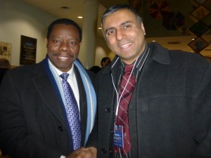 Dr.Abbey with Council Member Mathieu Eugene