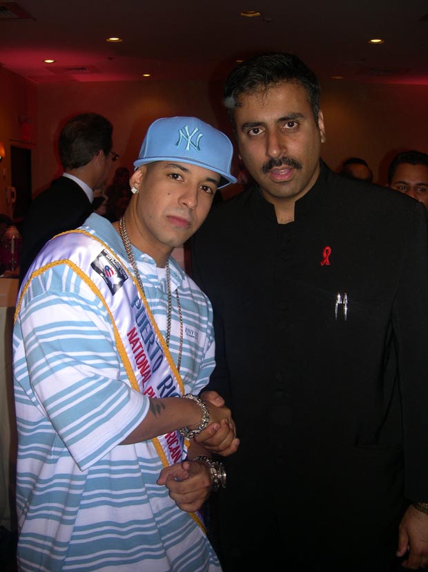 Dr.Abbey with  Daddy Yankee   Reggaeton  Artist