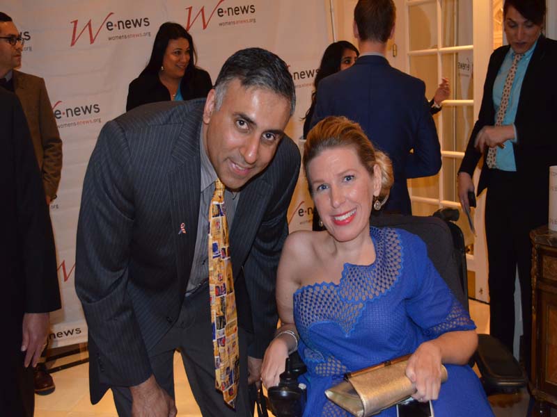 Dr.Abbey with Danielle Sheypuk Miss Wheel Chair 2016