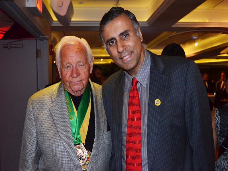 Dr.Abbey with Don Chargin Boxing Promoter