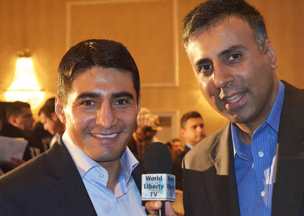Dr.Abbey with Erik Morales 4 time World Boxing Champion