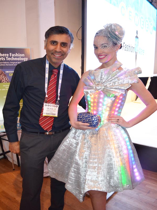 Dr.Abbey with Fashionware Model