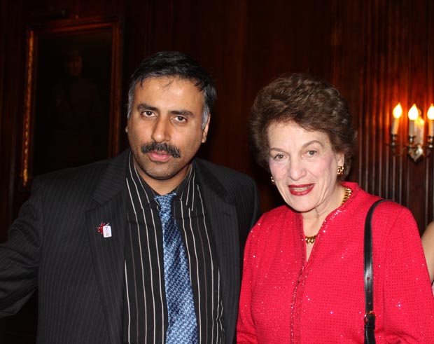 Dr.Abbey with Former  Chief Judge of NY Judith Kaye